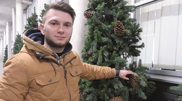           Artur Kidoń, piłkarz Kamiennej Brody, święta Bożego Narodzenia spędzi w Starachowicach.
