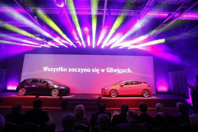 Oficjalne rozpoczęcie produkcji Opla Astra V w Gliwicach