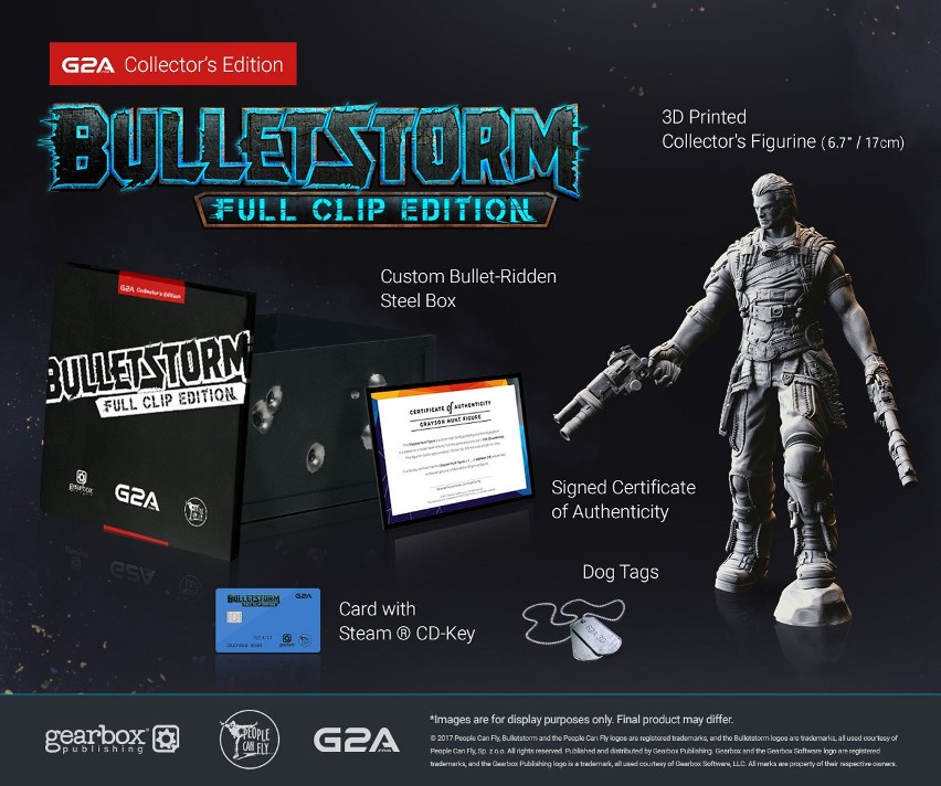 Bulletstorm: Full Clip Edition. Edycje kolekcjonerskie dla nielicznych