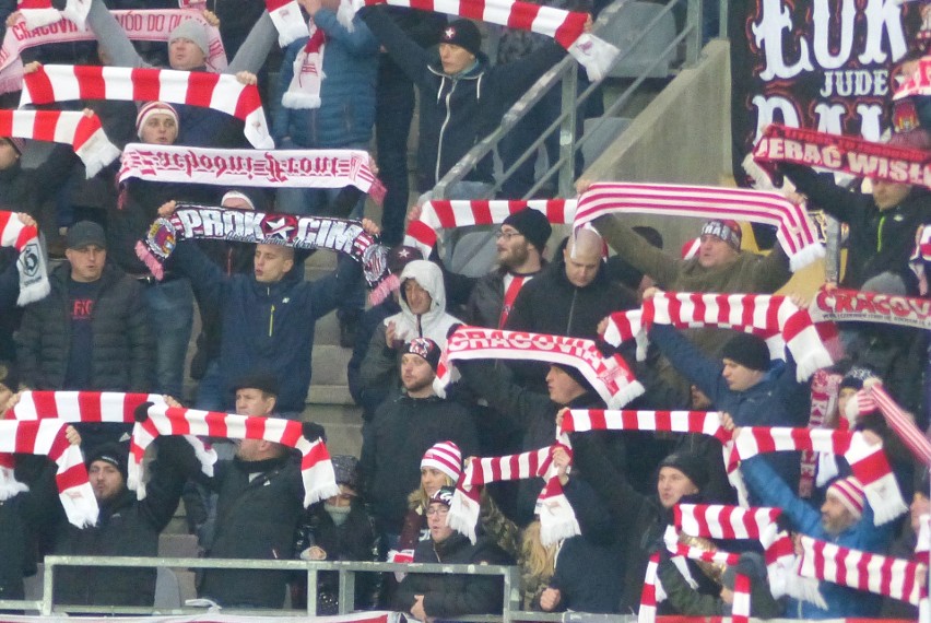 Kibice Cracovii w Kielcach