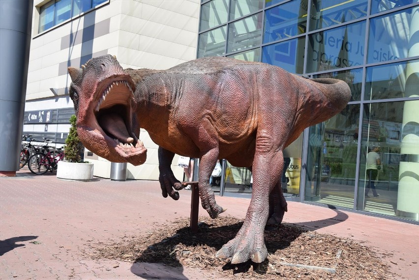 Dinozaury śmieszą i straszą w Galerii Jurajskiej
