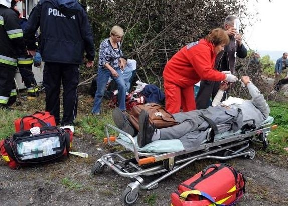 Autokar z pielgrzymami miał wypadek! Jest mnóstwo rannych! (zdjęcia)