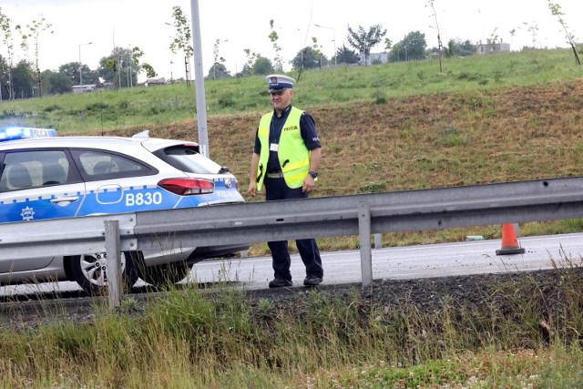 Na autostradzie A1 doszło do wypadku. Ruch był zablokowany.