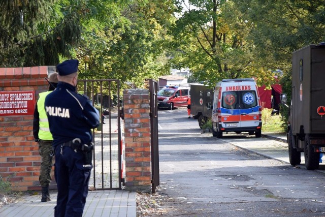 Ewakuacja pensjonariuszy DPS-u odbyła się w pierwszych dniach października.