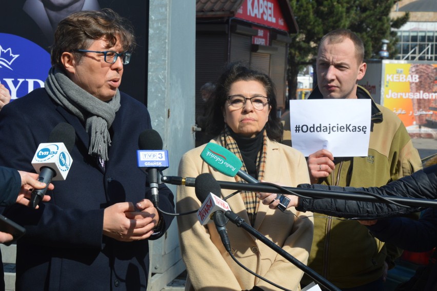 „Konwój wstydu” - nowa kampania Platformy Obywatelskiej ruszyła z Targu Węglowego