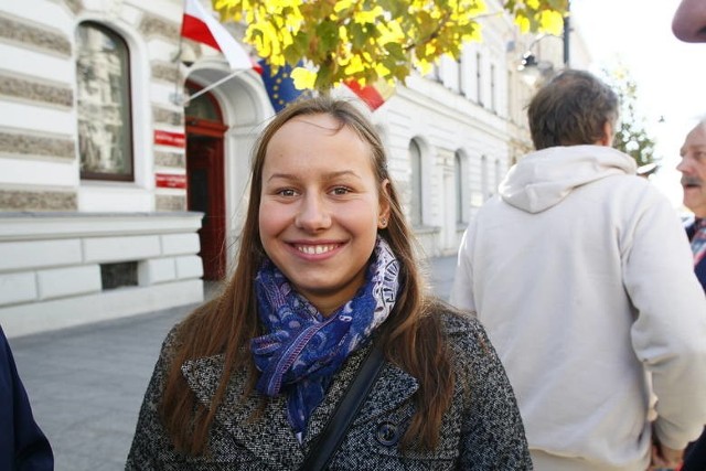 Nie tak dawno Aleksandra Bednarek za swoje osiągnięcia została nagrodzona przez władze Łodzi