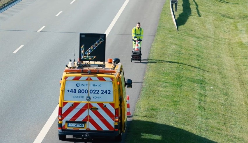 Patrole autostradowe kursują przez cała dobę