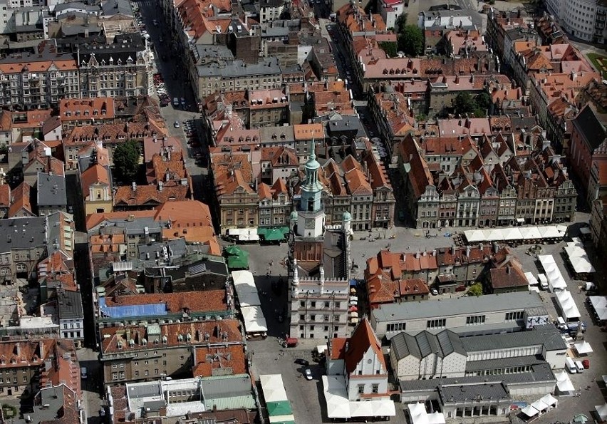 Obecnie Poznań jest siódmym pod względem powierzchni miastem...