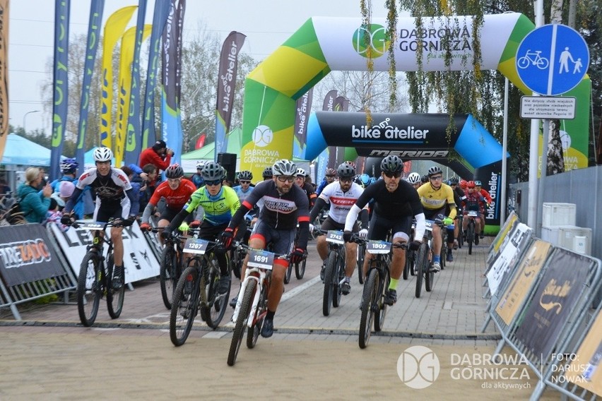 Wyścigi w ramach Bike Atelier MTB Maraton w Dąbrowie...