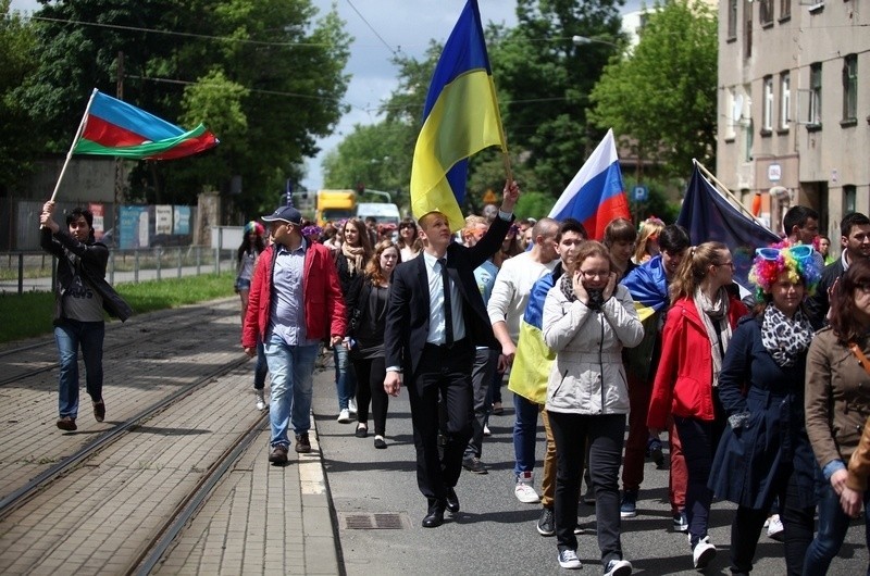 Juwenalia 2014. Pochód studetów UM i UŁ