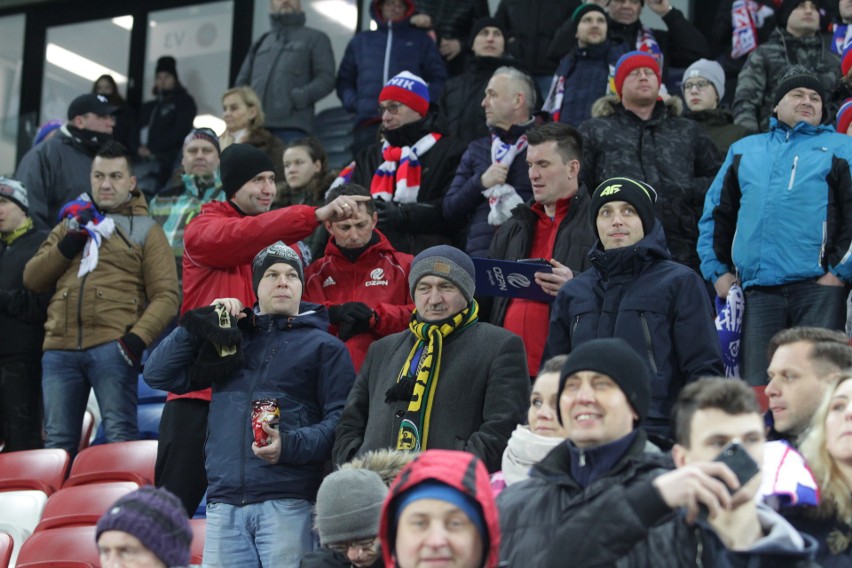 Górnik Zabrze - Wisła Kraków: mimo zimna, na trybunach był...