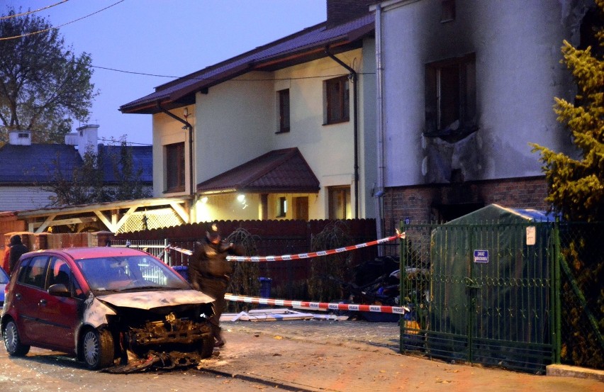 Wybuch gazu w domu przy ul. Krętej. Pięć osób zostało rannych (ZDJĘCIA, WIDEO)