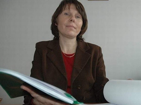 Burmistrz Jolanta Barska.