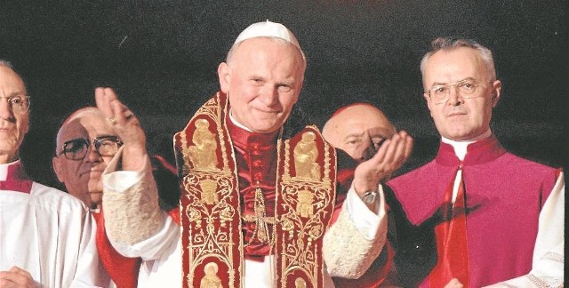 Karol Wojtyła, nowy papież Jan Paweł II. Watykan, Loża Błogosławieństw, 16 października 1978 roku