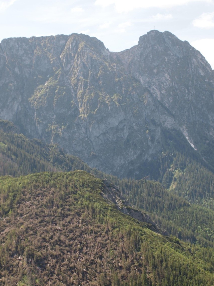 Tatry z lotu ptaka. Wiatrołomy wciąż robią wrażenie [ZDJĘCIA LOTNICZE]