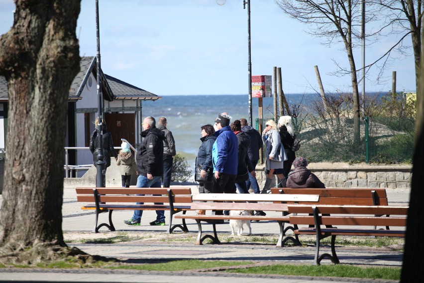 Wielkanocna niedziela w Ustce, ze względu na wspaniałą...