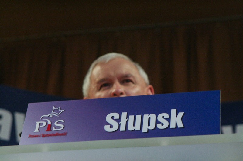 Jarosław Kaczyński w Słupsku
Jarosław Kaczyński w Słupsku