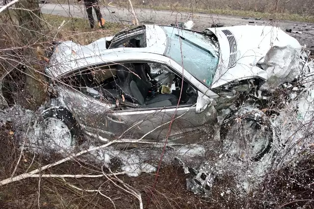 Śmiertelny wypadek na trasie Ostrożany - Perlejewo