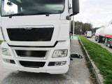 W Miedzianej Górze skontrolowano ciężarówkę z Rumunii. Kierowca używał magnesu
