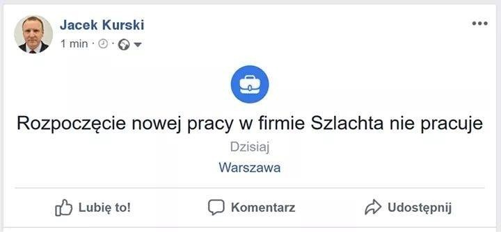 Jacek Kurski żegna się z TVP? Internauci tworzą memy. Zobacz...