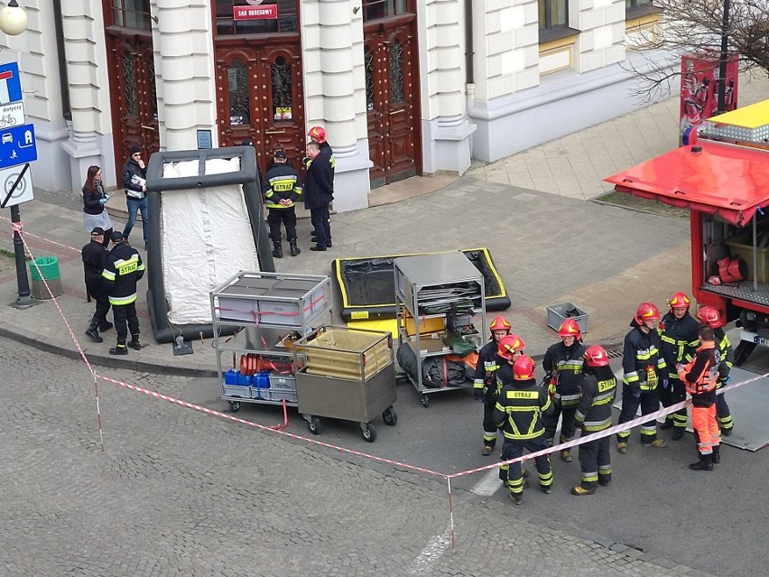 Alarm w Sądzie Okręgowym w Radomiu.