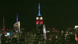 Empire State Building w barwach amerykańskiej kadry piłkarskiej (WIDEO)