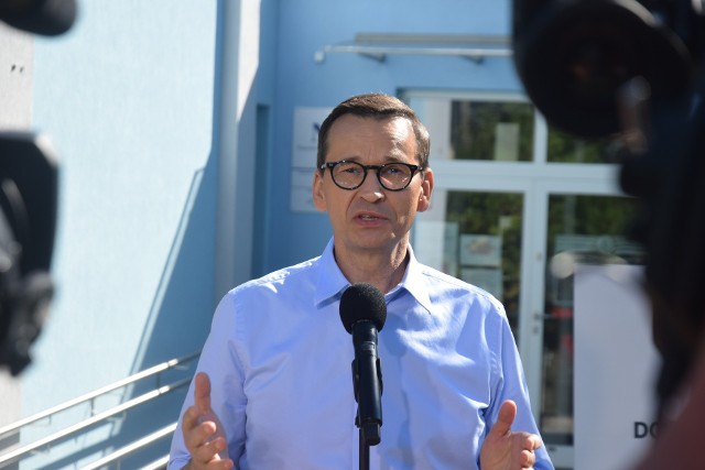 Premier Mateusz Morawiecki uczestniczył w otwarciu zmodernizowanego Ośrodka Zdrowia w Przytyku.