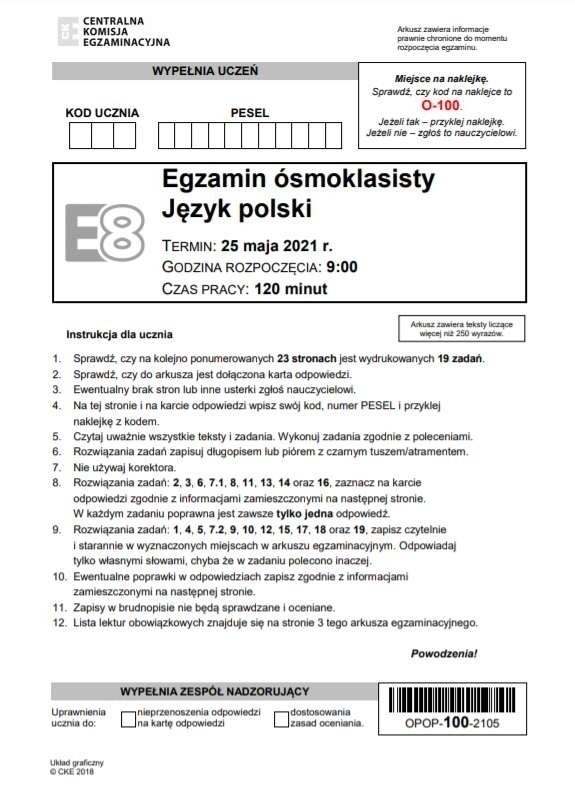 Jak poszło uczniom z egzaminem z języka polskiego w 2021...