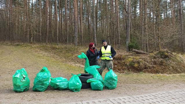 Sprzątanie Słupska w ramach akcji Clean up the World