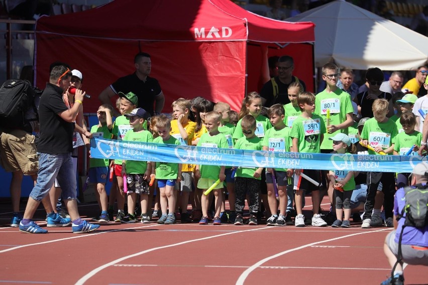 Białystok. Setki dzieci pobiegły w 5. Sztafecie Maratońskiej Electrum Ekiden [ZDJĘCIA]