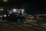 Tragiczny wypadek w Zgierzu. Honda czołowo zderzyła się z fordem [ZDJĘCIA+FILM]