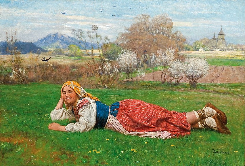 Antoni Kozakiewicz - Wiosna (1900)