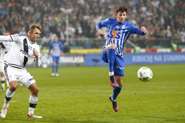 Dawid Kownacki nie krył radości po zwycięstwie z Wisłą Płock (2:0)