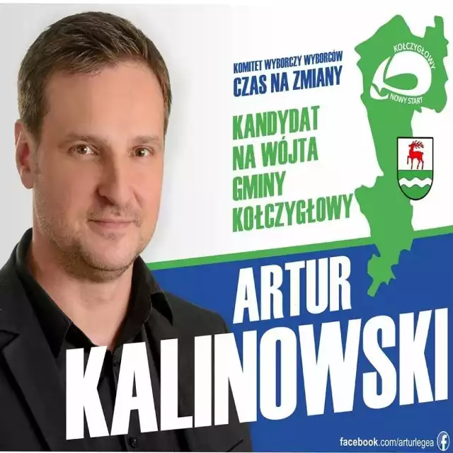 Wyniki wyborów 2018 na wójta Kołczygłów. Wygrał Artur Kalinowski