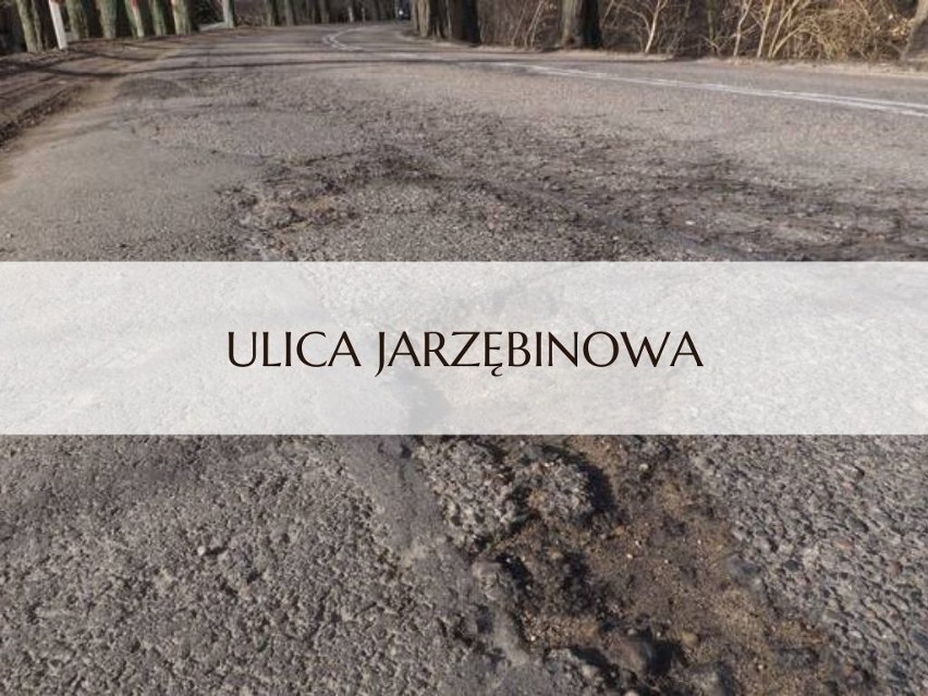 Oto najbardziej dziurawe ulice w Koszalinie. Typowali nasi...