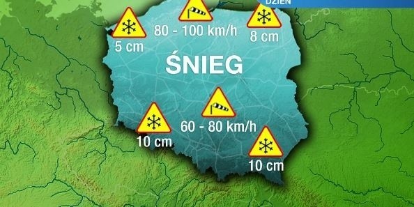 Niebezpiecznie na drogach: fatalne warunki, ślisko [PROGNOZA POGODY DLA KIEROWCÓW, KOMUNIKAT GDDKIA]