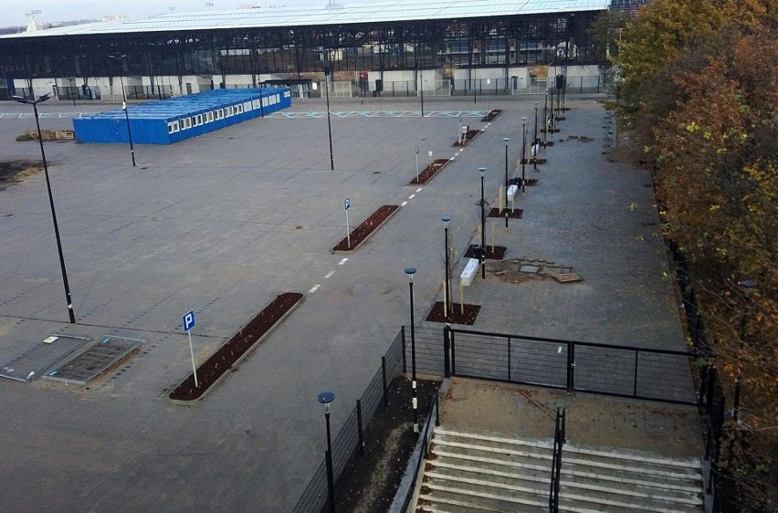 Stadion Pogoni - stan prac 15-17 listopada 2020.