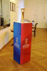 Siatkarskie trofeum do obejrzenia w Bielsku-Białej ZDJĘCIA To puchar zdobyty przez Polaków na mistrzostwach świata