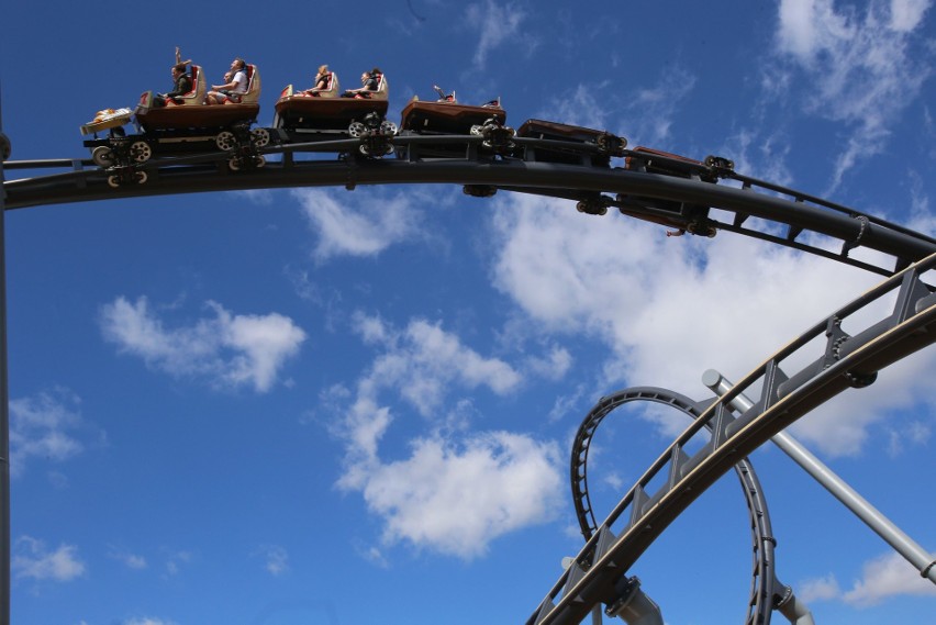 Legendia: Lech Coaster [OTWARCIE 1 LIPCA] Pierwszy przejazd za nami WIDEO, ZDJĘCIA