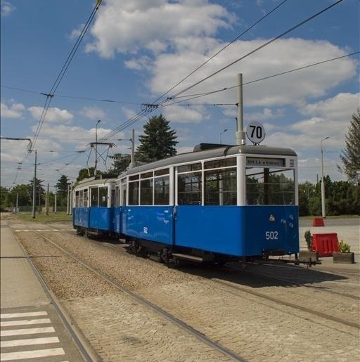 Niedziela z Krakowską Linią Muzealną. Tym razem skład historycznych krakowskich wagonów 4N i ND
