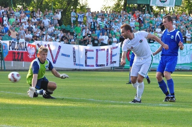 Krzysztof Wierzba, napastnik Radomiaka pojechał z rezerwami do Rzeczniowa i strzelił dwa gole. 