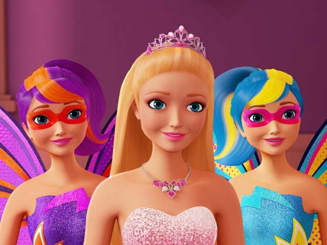 Kadr z filmu Barbie Super księżniczki.