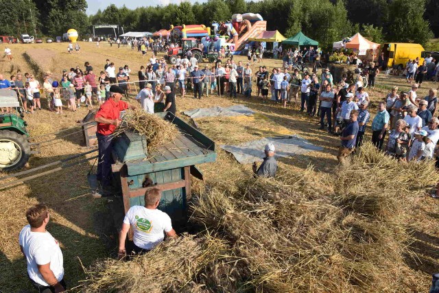 Powiatowy Festiwal Żniwny w Lubojnie. Tak kiedyś wyglądała praca rolnikówZobacz kolejne zdjęcia. Przesuwaj zdjęcia w prawo - naciśnij strzałkę lub przycisk NASTĘPNE