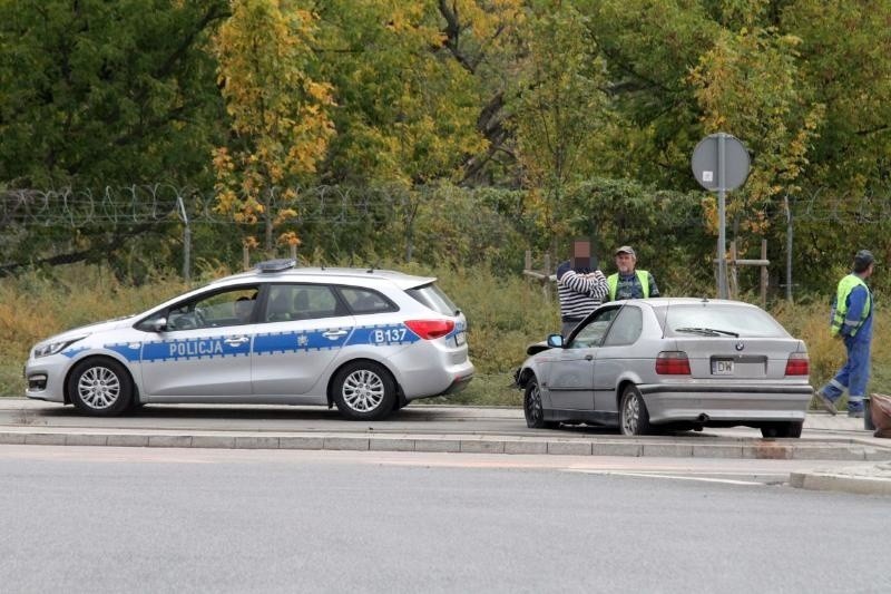 Wypadek BMW, Graniczna, Wrocław, 07.10.2015