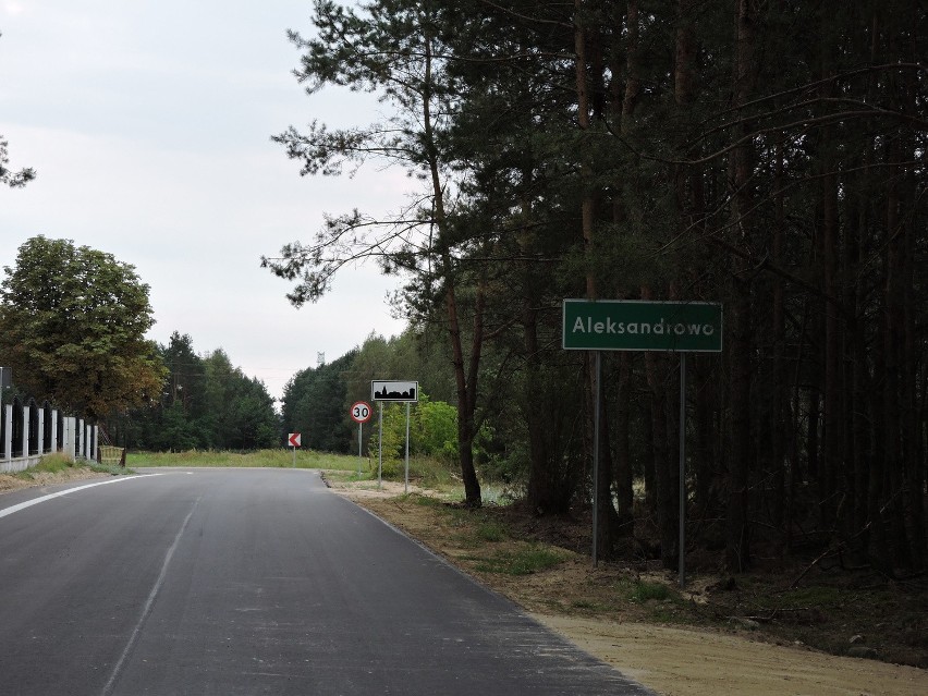 Droga w Aleksandrowie, dla nowego sołectwa [ZDJĘCIA]