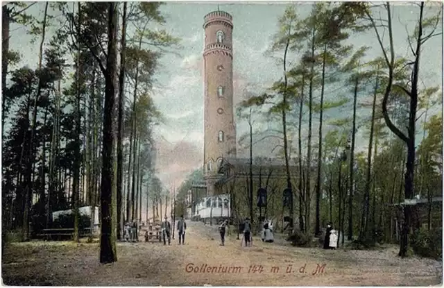 Góra Chełmska w Koszalinie na przedwojennych pocztówkach (r. 1905).