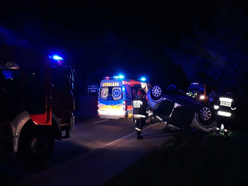 Wczoraj, w nocy około godz. 23:35 na ulicy Wieniawskiego w...