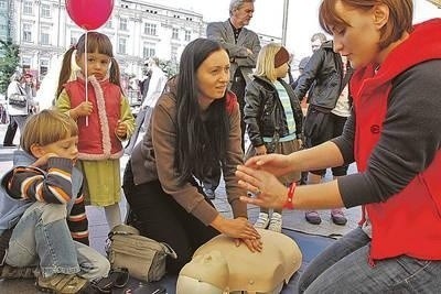 Uczmy się ratować ludzkie życie Fot. Anna Kaczmarz