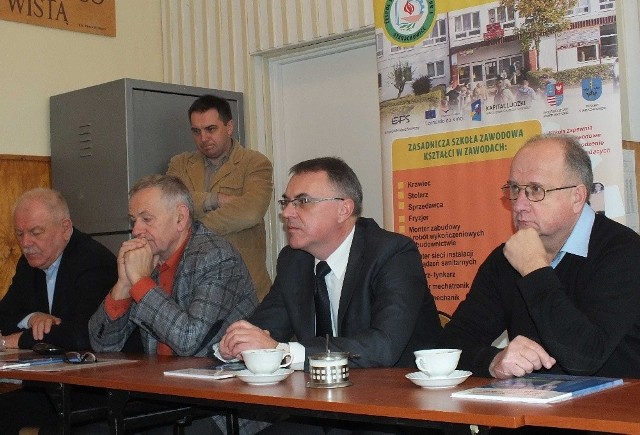 W spotkaniu wzięli udział przedstawiciele starachowickich firm: Edward Płusa, Krzysztof Chaja, Jacek Wojtan  i Tadeusz Markiewicz.