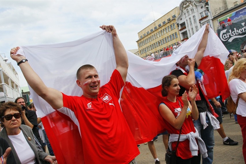 W czasie Euro 2012 strefa kibica na placu Wolności cieszyła...